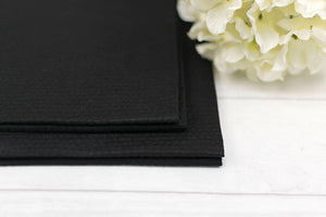 Black Embossed Biodegradable Disposable Towels