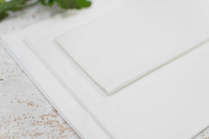 White Smooth Biodegradable Disposable Towels